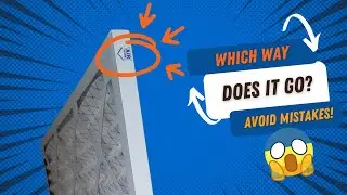 Which Way Does The AC Filter Arrow Go?! Proper Air Filter Direction Revealed.