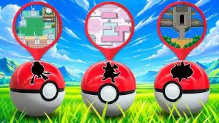 Choose Your Starter by ONLY Seeing Where You Catch Them!
