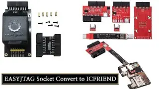 Convert z3x EasyJtag Socket to IC Friend  2025 For eMMC/UFS ISP