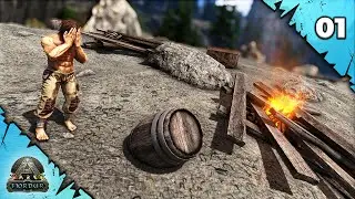 Uma INCRÍVEL Aventura! - ARK Fjordur [EP01]