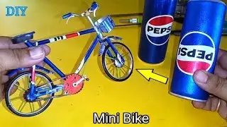 Make a Amazing Mini bike Recycling Soda Can/K maker