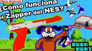 ¿Cómo funciona la pistola de Nintendo? ¿Cómo funciona la Nintendo Zapper? NES / Chico Nintendo.
