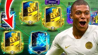 КУЧА 114 OVR! ЛУЧШАЯ ПРОКАЧКА СОСТАВА! UTOTS В FIFA MOBILE!