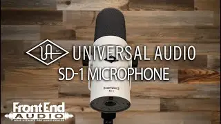 Universal Audio SD-1 Dynamic Microphone at Front End Audio
