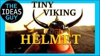 I Make A Tiny Brass Viking Helmet (and it's cute as a button)