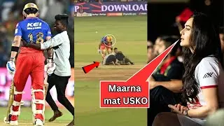 Preity Zinta was shocked when Virat Kohli's fan broke the security barrier and touched his feet