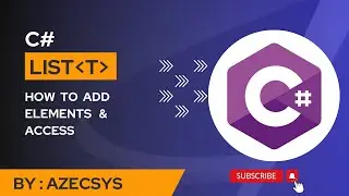 C# List Class | How to Add Elements & Access | #csharplist | C# Generic Collections | C# Collections