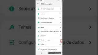 Como colocar uma foto na tela iniciado WhatsApp GB
