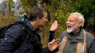Man VS Wild with Bear Grylls and PM Modi