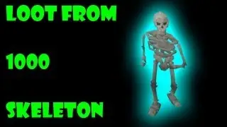 Runescape Loot From 1000 Skeleton