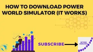 Steps To Download |Power World Simulator (Really works)| #beyondhorizons #download