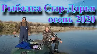 Рыбалка на Сыр-Дарье осенью