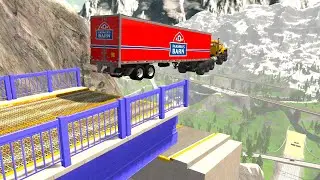 Extreme Jumps #12 - BeamNG Drive | Crashes Plus