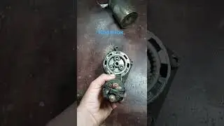 Износ редуктора стартера. 