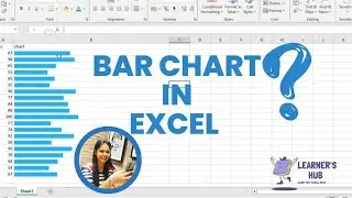 How to make a bar chart in excel | LEARNER'S HUB | 