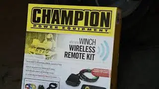 Champion Wireless Remote Kit for ATV/UTV Winches Assembly Guide (Model 18029)