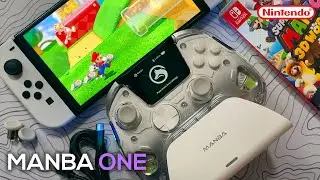 Unboxing Manba One Controller Nintendo Switch #nintendoswitcholed