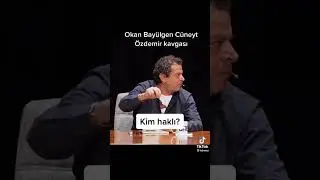 Okan Bayülgen ve Cüneyt Özdemir kavgası
