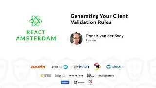 Generating your client validation rules - Ronald van der Kooy