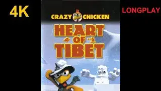 Crazy Chicken: Heart of Tibet (PC) Longplay | 4K 2160p | 60fps | ENG