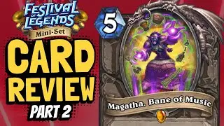 CRAZY NEW LEGENDARY CARDS!! Tradeable Loatheb?! | Audiopocalypse Review #2