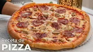 How to make an easy, fast and delicious pizza, the homemade pizza you will love.