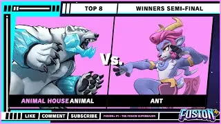 Fusion+ #1 - Winners Semis - Animal (Etalus) VS Ant (Absa) - Rivals of Aether 2