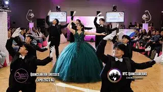 NYC Quinceañeras Choreography | Quince dresses expo 2023 |