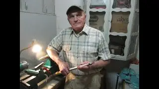 Пробуем новый резец в работе/ Trying the new cutter in work