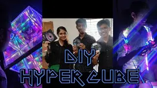 DIY INFINITE MIRROR CUBE | HYPER CUBE