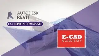 Revit tutorial - Extrusion command