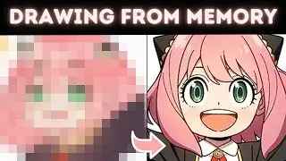 Drawing Anime Characters From Memory