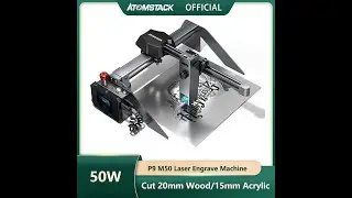 ATOMSTACK P9 M50 Laser Engraver #shorts