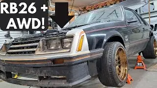 Foxzilla: The RB26DETT Powered AWD Foxbody!