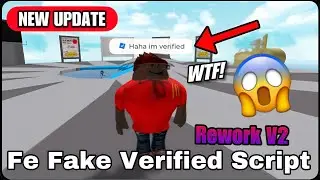 [FE] Rework V2 Verified icon + Chat Bypass Script - Roblox Troll Script