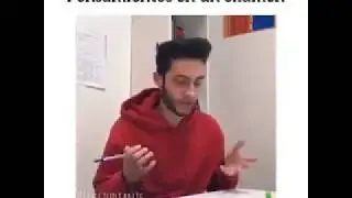 Yo en un examen