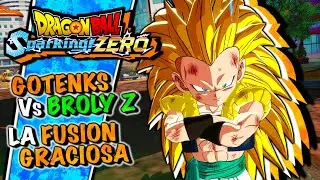 💥 GOTENKS vs BROLY Z - La FUSION mas GRACIOSA 💥 Dragon ball Ball Sparking Zero || 1440p Gameplay