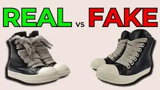Unboxing FAKE Rick Owens Jumbo Lace Sneakers