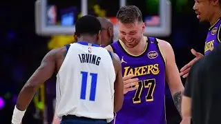LEBRON SAVED LUKA AS KYRIE OUTPLAYED ‘EM BOTH