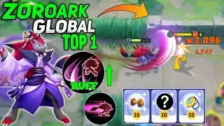 Global Top 1 Rank Build For Fient Attack and Shadow claw! Best Build Ever of Zoroark