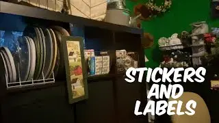 Cleaning and Organizing: Stickers and Labels