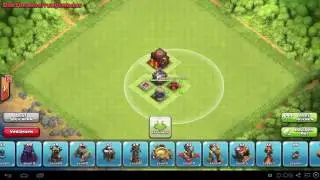 Расстановка 10 тх Clash of Clans.Для фарма кубков!