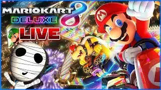 Spannende Rennen am Abend! 🔴 Mario Kart 8 Deluxe // Livestream