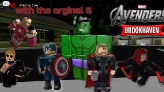 Roblox avengers brookhaven||orginal 6||#avengers #roblox #brookhaven