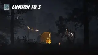 lumion 10.3 cinematic animation /forest resort
