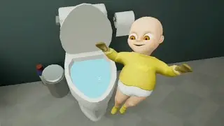 The Baby In Yellow | Flushing The Baby In The Toilet Prank