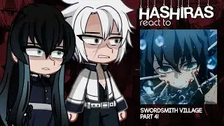 [🇷🇺/🇬🇧] Hashiras React To Swordsmith Village Fight PART 4! | Demon Slayer React