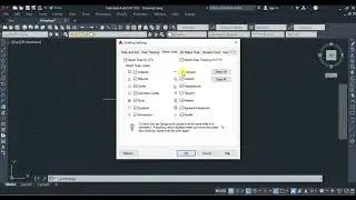 How to Drafting Setting in Auto Cad 2022