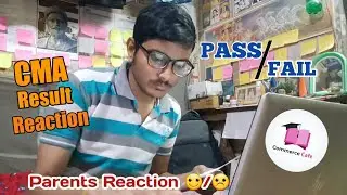 My CMA Result Reaction + Parents Reaction // Pass or Fail // @CommerceCafe // CA CMA result reaction