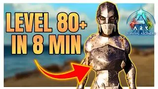 Best Note Run For Official ASA, Level 1-100 in 10 MIN FAST On The Island | ARK Survival Ascended